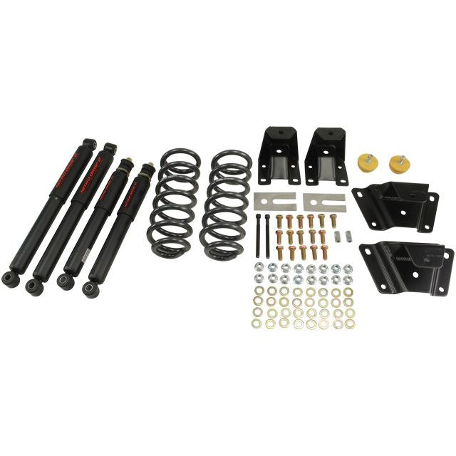 BELLTECH 902ND LOWERING KITS  Front And Rear Complete Kit W/ Nitro Drop 2 Shocks 1989-1997 Ford Ranger (Std Cab) 2 in. F/4 in. R drop W/ Nitro Drop II Shocks