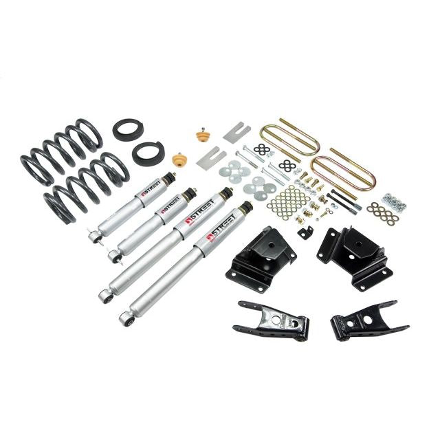 BELLTECH 917SP LOWERING KITS  Front And Rear Complete Kit W/ Street Performance Shocks 1997-2003 Ford F150 ((All Cabs), V8 only) 2 in. or 3 in. F/4 in. R drop W/ Street Performance Shocks