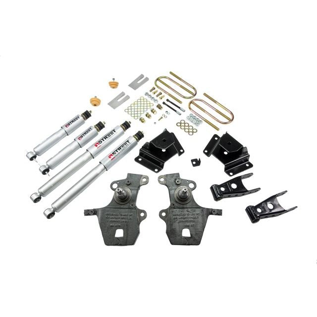 BELLTECH 921SP LOWERING KITS  Front And Rear Complete Kit W/ Street Performance Shocks 1999-2004 Ford Lightning 97-03 Ford Harley Series 2 in. F/3 in. R drop W/ Street Performance Shocks