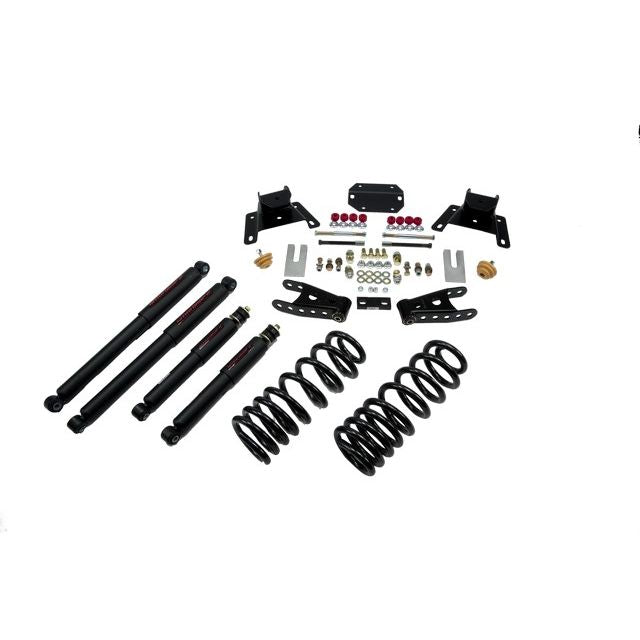 BELLTECH 926ND LOWERING KITS  Front And Rear Complete Kit W/ Nitro Drop 2 Shocks 1987-1996 Ford F150 (Ext Cab) 2 in. F/4 in. R drop W/ Nitro Drop II Shocks