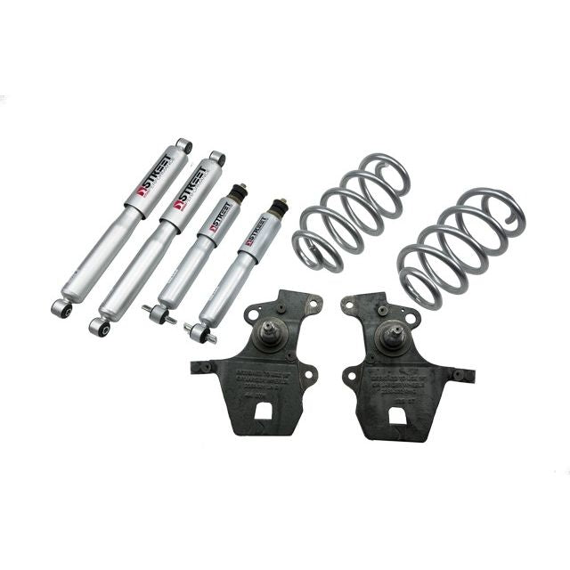 BELLTECH 932SP LOWERING KITS  Front And Rear Complete Kit W/ Street Performance Shocks 1997-2002 Ford Expedition/Navigator (2WD, w/ Factory Rear Coil Springs) 2 in. F/3 in. R drop W/ Street Performance Shocks