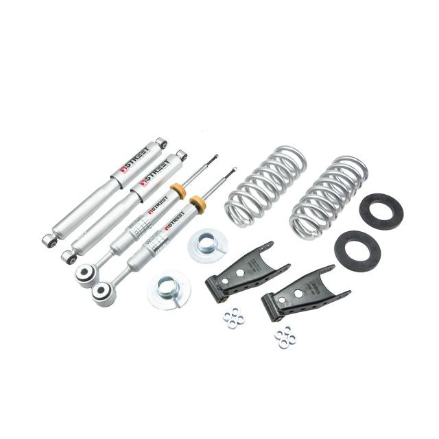 BELLTECH 933SP LOWERING KITS  Front And Rear Complete Kit W/ Street Performance Shocks 2004-2008 Ford F150 ((All Cabs), 4WD) 2 in. or 3 in. F/2 in. or 4 in. R drop W/ Street Performance Shocks