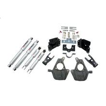 Load image into Gallery viewer, BELLTECH 947SP LOWERING KITS  Front And Rear Complete Kit W/ Street Performance Shocks 2005-2006 Chevrolet Silverado/Sierra (Ext Cab, w/ Factory Front Torsion Bar) 2 in. F/3 in. R drop W/ Street Performance Shocks