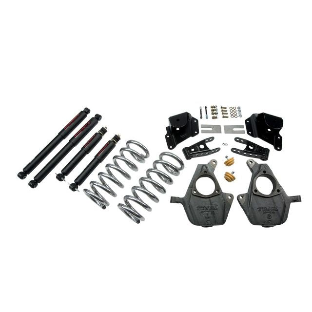 BELLTECH 949ND LOWERING KITS  Front And Rear Complete Kit W/ Nitro Drop 2 Shocks 1999-2006 Chevrolet Silverado/Sierra (Std Cab) 3 in. F/4 in. R drop W/ Nitro Drop II Shocks