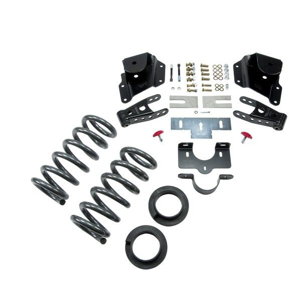 BELLTECH 950 LOWERING KITS  Front And Rear Complete Kit W/O Shocks 1999-2006 Chevrolet Silverado/Sierra (Ext Cab) 2 in. or 3 in. F/3 in. R drop W/O Shocks