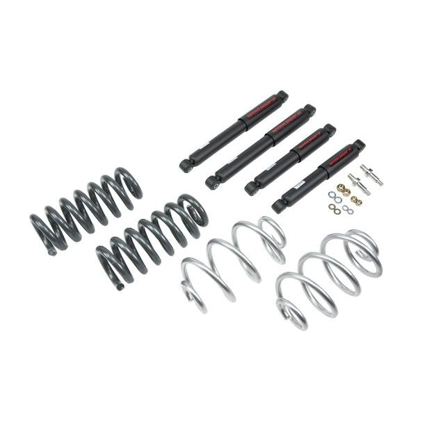 BELLTECH 951ND LOWERING KITS  Front And Rear Complete Kit W/ Nitro Drop 2 Shocks 1963-1972 Chevrolet C10 1 in. F/2 in. R drop W/ Nitro Drop II Shocks