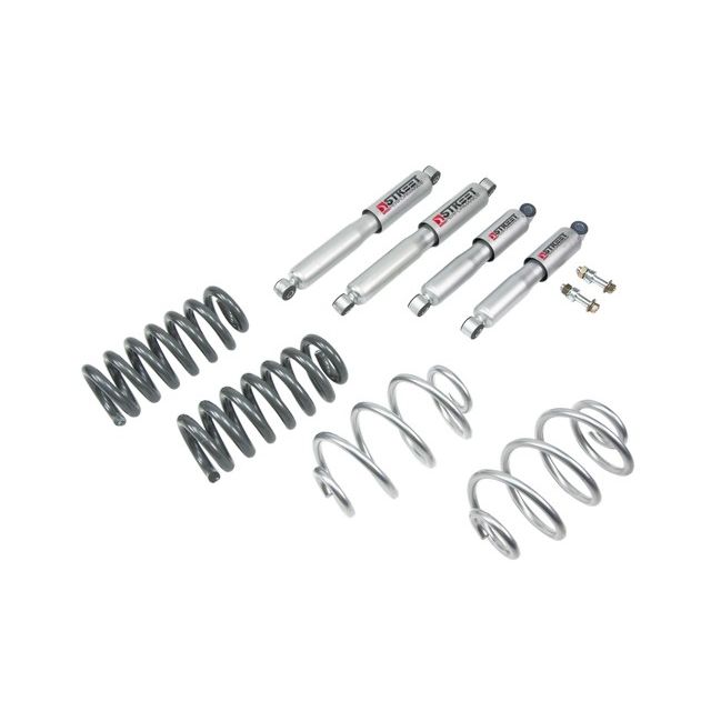 BELLTECH 951SP LOWERING KITS  Front And Rear Complete Kit W/ Street Performance Shocks 1963-1972 Chevrolet C10 1 in. F/2 in. R drop W/ Street Performance Shocks