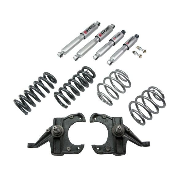 BELLTECH 952SP LOWERING KITS  Front And Rear Complete Kit W/ Street Performance Shocks 1963-1970 Chevrolet C10 4 in. F/5 in. R drop W/ Street Performance Shocks