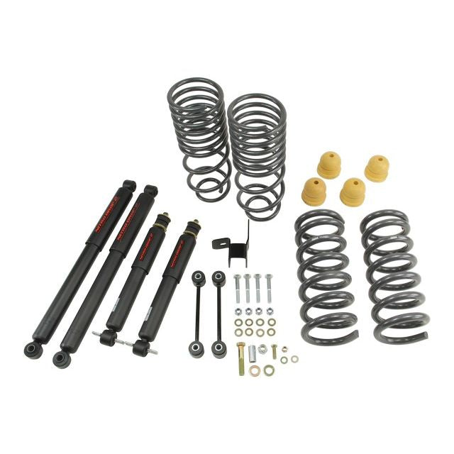 BELLTECH 964ND LOWERING KITS  Front And Rear Complete Kit W/ Nitro Drop 2 Shocks 2009-2018 Dodge Ram 1500 (Std Cab) 2 in. F/4 in. R drop W/ Nitro Drop II Shocks