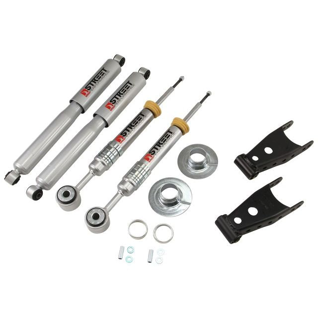 BELLTECH 977SP LOWERING KITS  Front And Rear Complete Kit W/ Street Performance Shocks 2009-2013 Ford F150 (All Cabs) 4wd +2 in. to -2 in. F/2 in. R drop W/ Street Performance Shocks