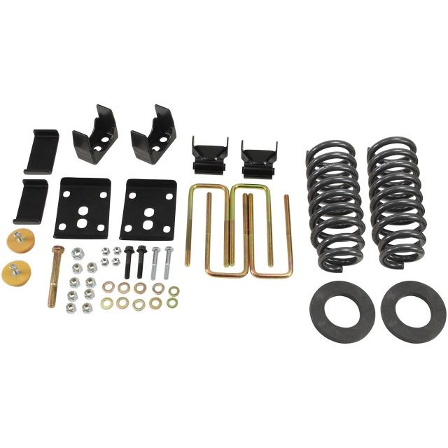 BELLTECH 979 LOWERING KITS  Front And Rear Complete Kit W/O Shocks 2009-2013 Ford F150 Ext Cab Short Bed 2 in. or 3 in. F/5.5 in. R drop W/O Shocks