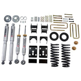 BELLTECH 981SP LOWERING KITS  Front And Rear Complete Kit W/ Street Performance Shocks 2009-2013 Ford F150 Ext Cab Short Bed 2 in. or 3 in. F/4 in. R drop W/ Street Performance Shocks