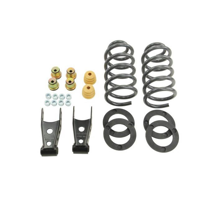 BELLTECH 985 LOWERING KITS  Front And Rear Complete Kit W/O Shocks 2014-2017 Chevrolet Silverado/Sierra (Std Cab) 2wd 1in. or 2in. F/2in. or 3in. R Drop W/O Shocks