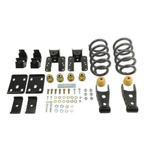 Load image into Gallery viewer, BELLTECH 995 LOWERING KITS  Front And Rear Complete Kit W/O Shocks 2014-2017 Chevrolet Silverado/Sierra (Ext. &amp; Crew Cab) 2wd 1 in. or 2 in. F/4 in. R Drop W/O Shocks