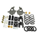 BELLTECH 996 LOWERING KITS  Front And Rear Complete Kit W/O Shocks 2014-2015 Chevrolet Silverado/Sierra (Ext. & Crew Cab) 2wd 3 in. or 4 in. F/5 in. or 6 in. R Drop W/O Shocks