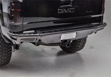 Load image into Gallery viewer, N-Fab RBS PreRunner Rear Bumper-14-18 (19 Leg/Lim) Silv/Sierra 1500-TX Blk C14RBS-H-TX