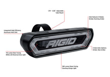 Load image into Gallery viewer, Rigid Industries RIGID Chase; Rear Facing 5 Mode LED Light; Blue Halo; Black Housing 90144