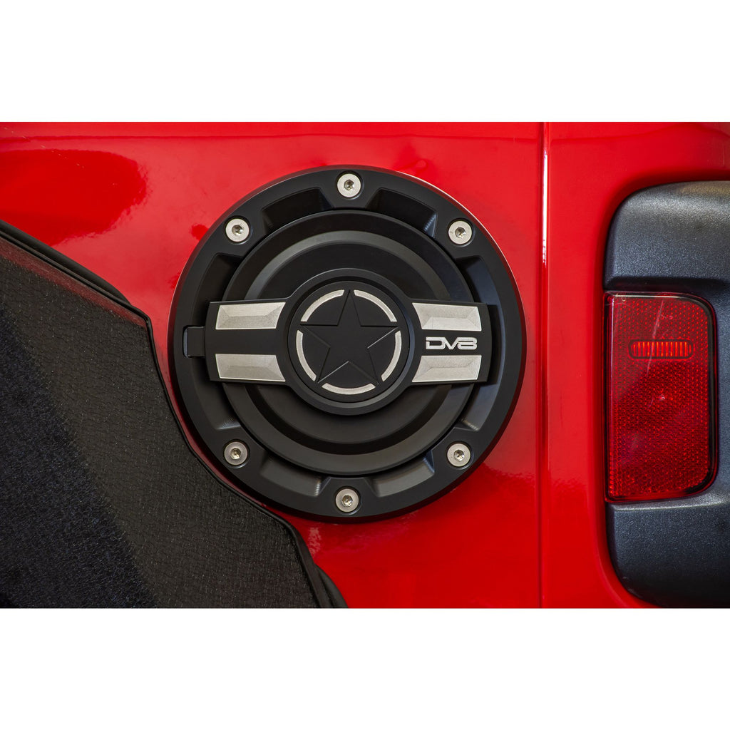 DV8 Offroad Fuel Door - D-JL-190004-MIL