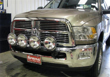 Load image into Gallery viewer, N-Fab Light Mounting-Light Bar (4-9in.)-10-19 Ram 2500/3500-TX Blk D104LB-TX