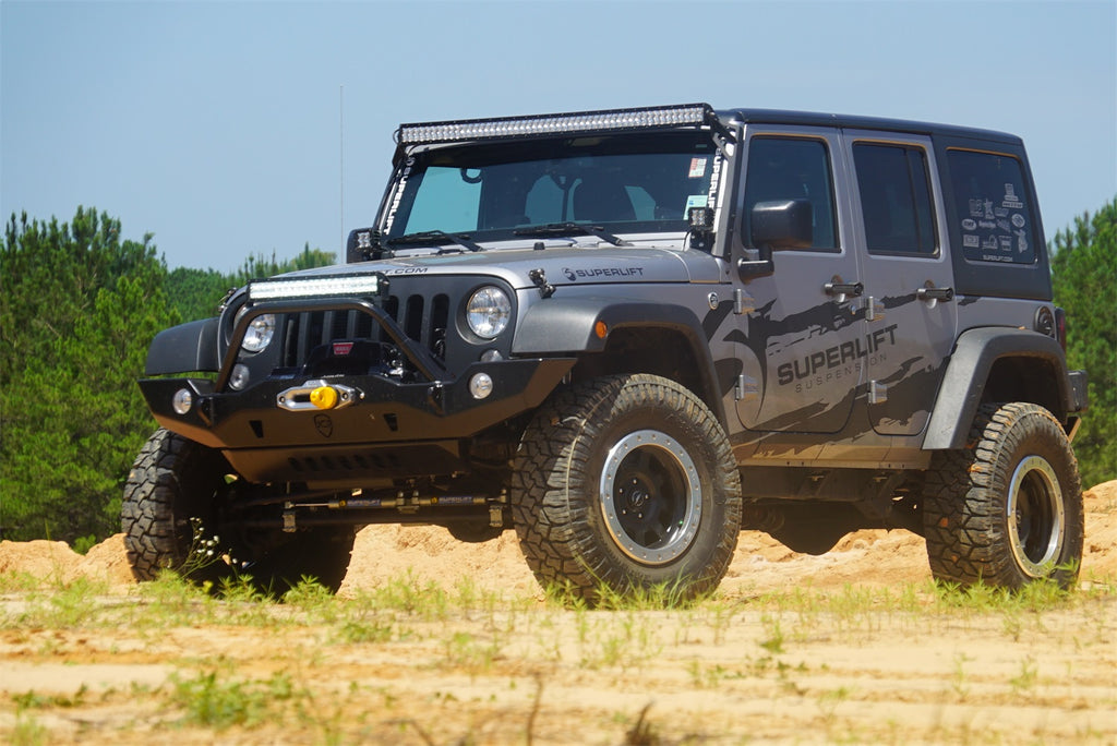 Superlift 4in. Lift Kit-07-18 Wrangler JK-4-door-w/Reflex Ctrl Arms/Bilstein Shocks K997B