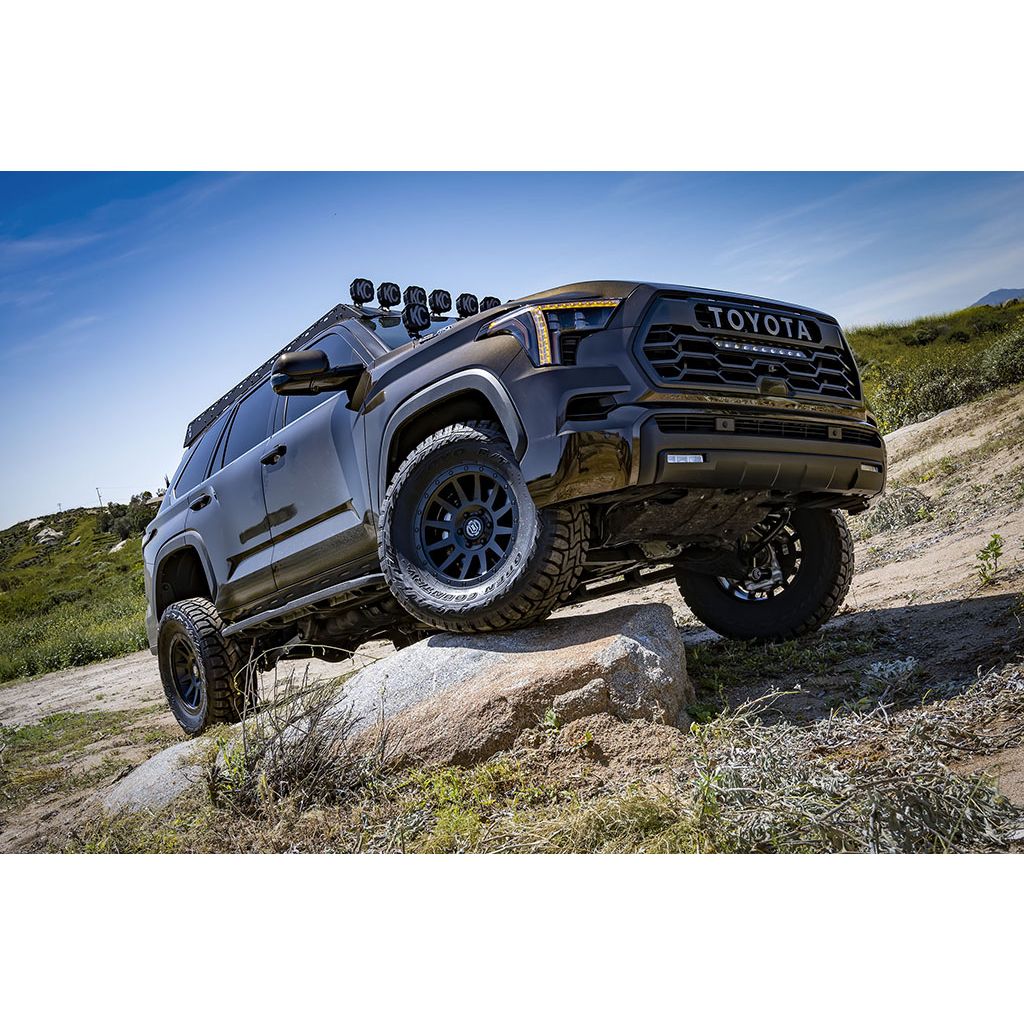 ICON 2023 Toyota Sequoia, 3-4.5 Lift, Stage 8 Suspension System, Billet