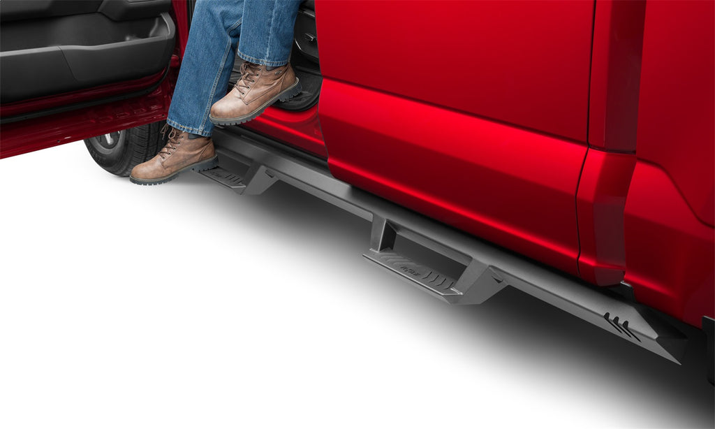 N-Fab EpYx-Cab Len (2 Steps)-15-23 F150/Raptor SprCrw/17-23 F250/350/450 Crw-TX Blk EXF15CC-TX