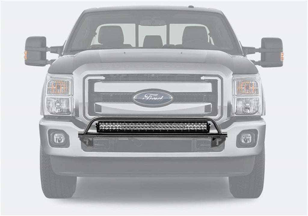 N-Fab Light Mounting-Off-Road Light Bar (1-30in.)-12-15 Tacoma w/o LP Tabs-TX Blk T1230OR-TX