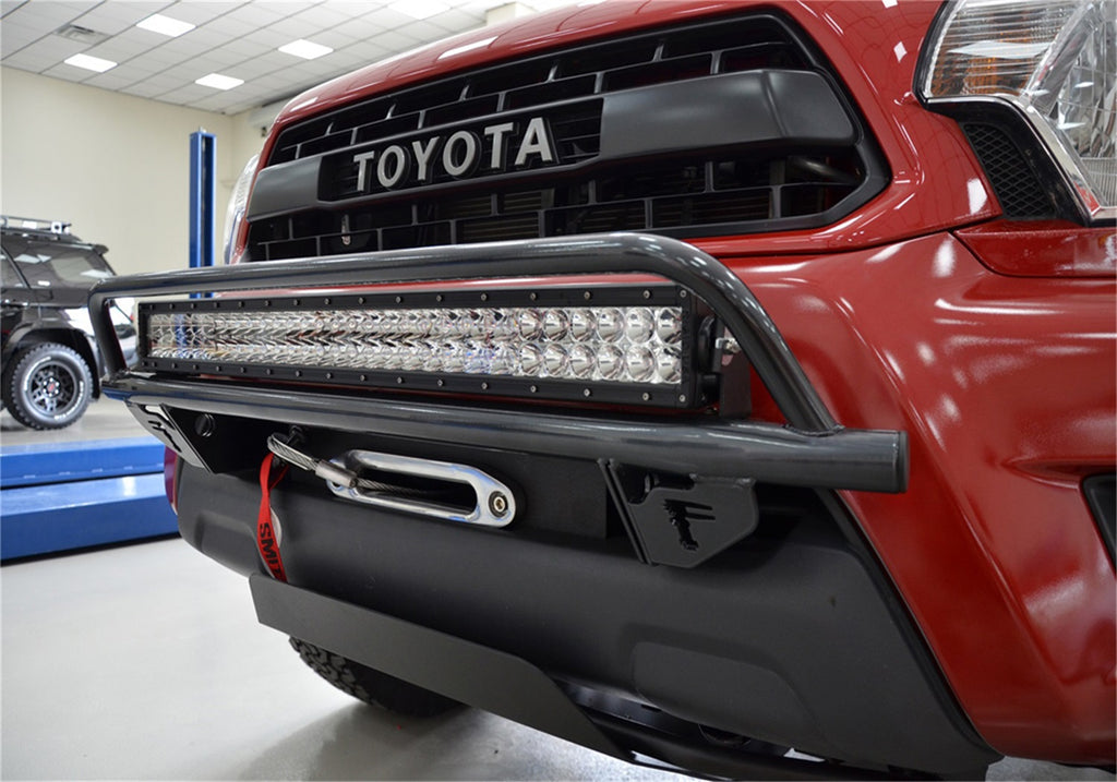 N-Fab Light Mounting-Off-Road Light Bar (1-30in.)-12-15 Tacoma w/o LP Tabs-TX Blk T1230OR-TX