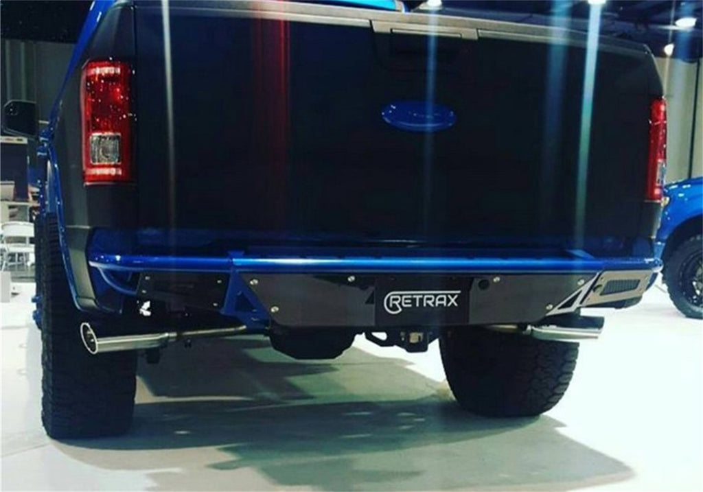 N-Fab RBS Rear Bumper-15-21 F150 non-Raptor w/Factory Hitch-TX Blk F15RBS-H-TX