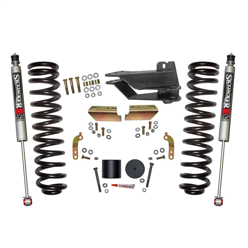 Skyjacker 2.5 in. Front Leveling Kit With M95 Monotube Shocks. F1725VBK-M