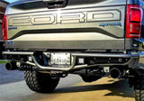 N-Fab RB Rear Bumper-17-22 F150 Raptor-Gloss Blk F18RB-H