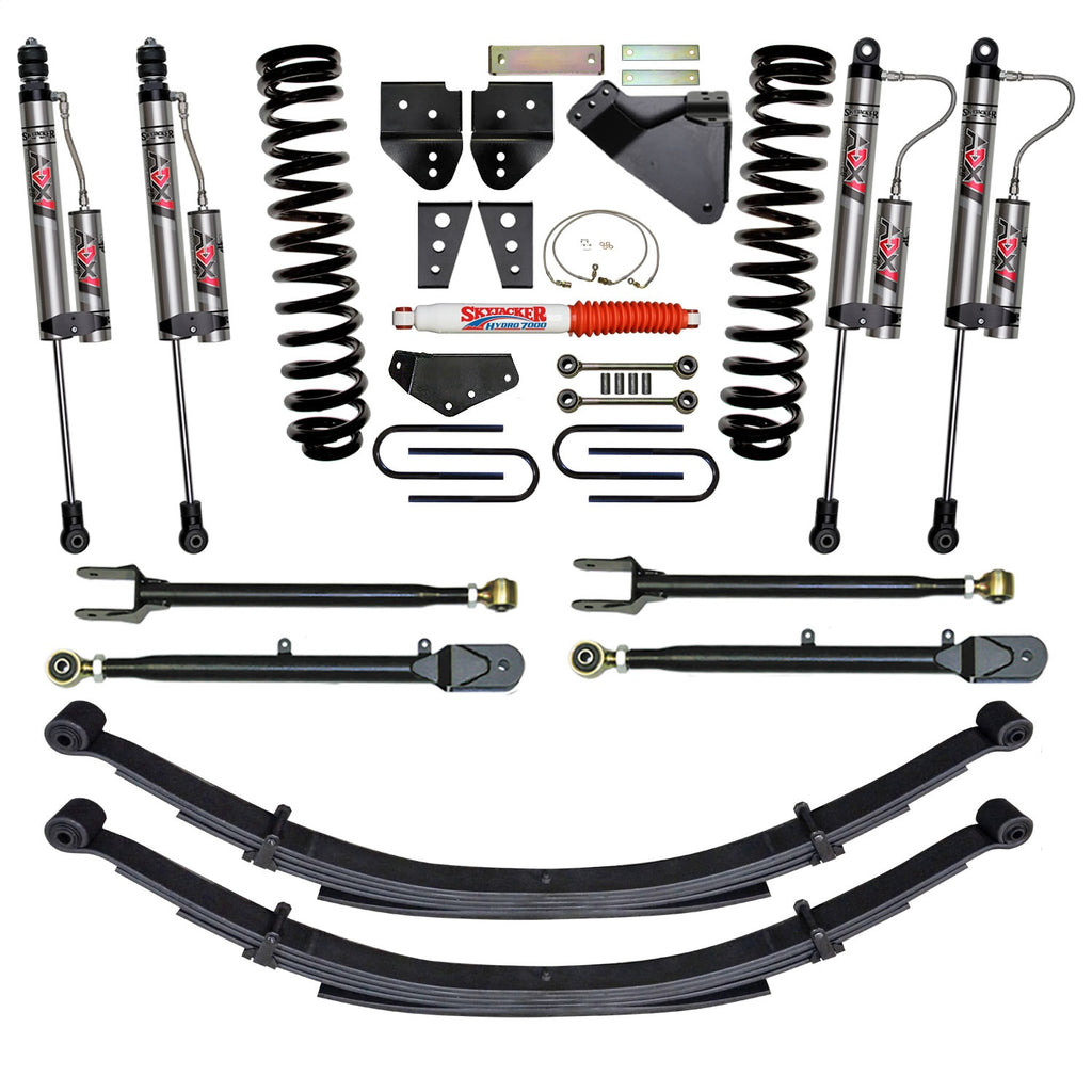 Skyjacker 8.5 in. Suspension Lift System With ADX 2.0 Remote Reservoir Monotube Shocks. F8852KS-X