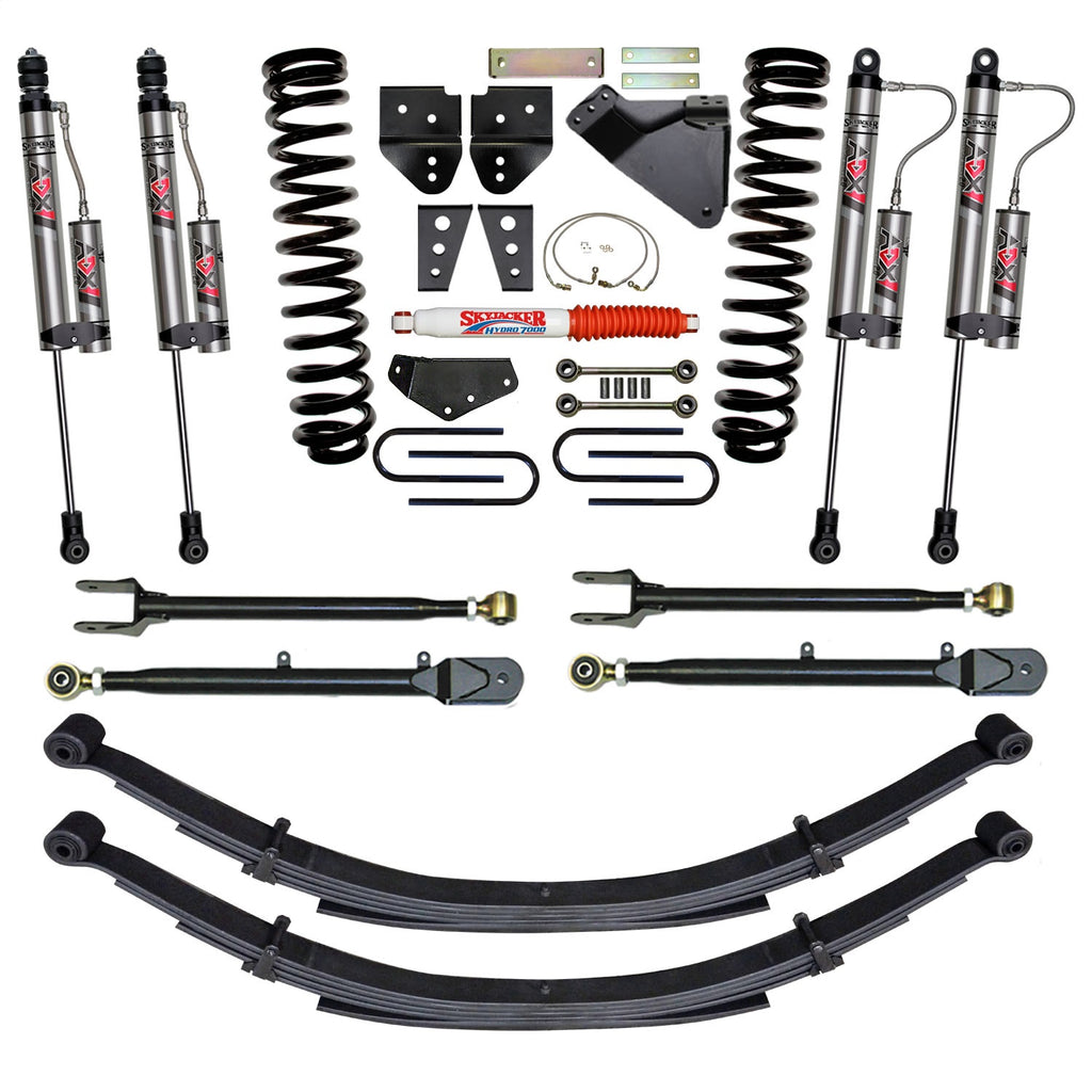 Skyjacker 8.5 in. Suspension Lift System With ADX 2.0 Remote Reservoir Monotube Shocks. F8852KSH-X