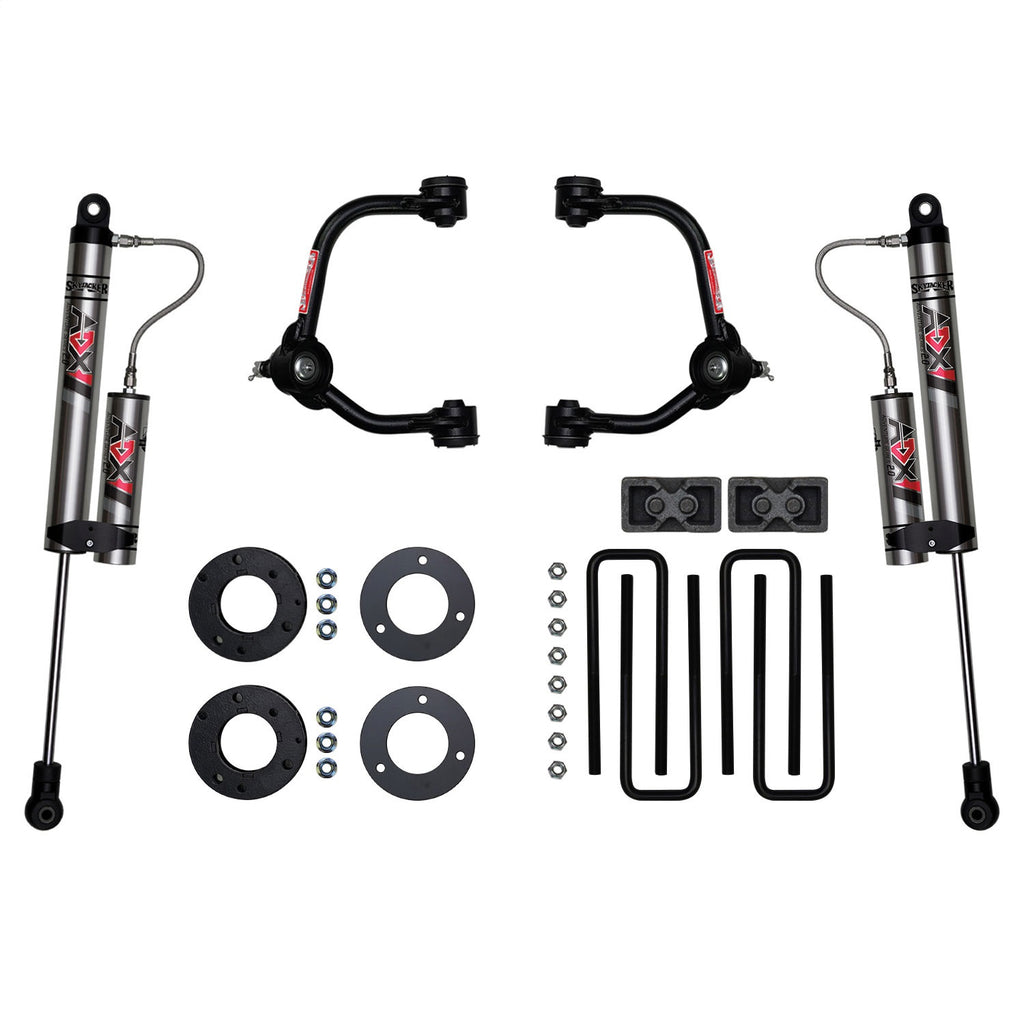 Skyjacker 3 in. Suspension Lift Kit With ADX 2.0 Remote Reservoir Shocks. F930KX