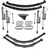 Skyjacker 4 in. Suspension Lift System With ADX 2.0 Remote Reservoir Monotube Shocks. F9402MKS-X