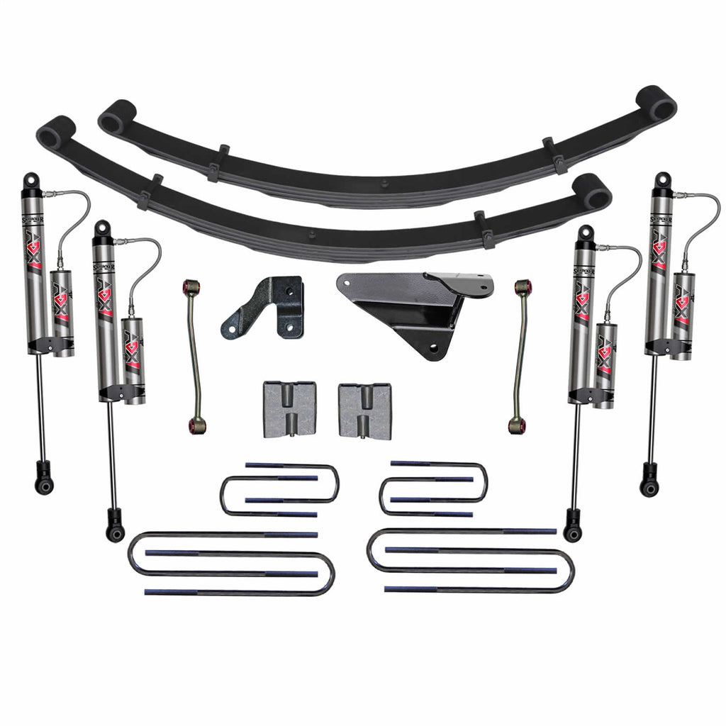 Skyjacker 6 in. Suspension Lift Kit With ADX 2.0 Remote Reservoir Monotube Shocks. F9602MK-X