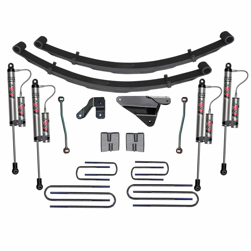 Skyjacker 6 in. Suspension Lift Kit With ADX 2.0 Remote Reservoir Monotube Shocks. F9603MK-X