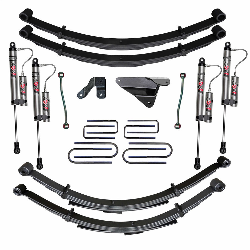 Skyjacker 6 in. Suspension Lift System With ADX 2.0 Remote Reservoir Monotube Shocks. F9653MKS-X