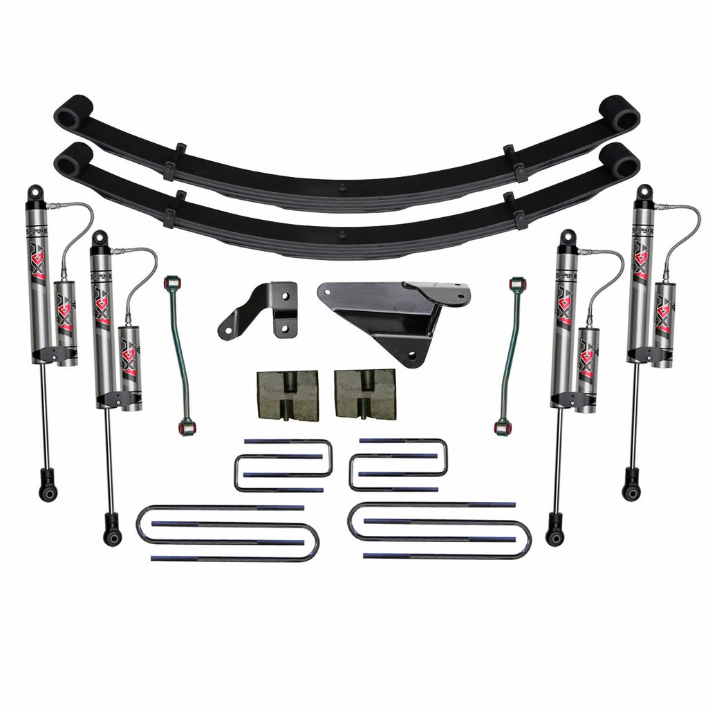 Skyjacker 6 in. Suspension Lift Kit With ADX 2.0 Remote Reservoir Monotube Shocks. F965MK-X