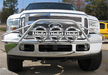 Load image into Gallery viewer, N-Fab Light Mounting-Pre-Runner Light Bar-99-07 F250/350/Excursion-Gloss Blk F99350LH