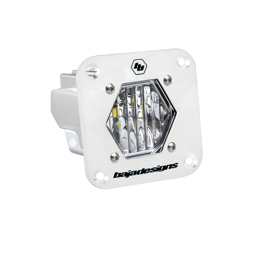 Baja Designs - 381005WT - S1 White Flush Mount Auxiliary Light Pod