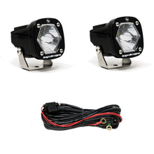 Load image into Gallery viewer, Baja Designs - 387801 - S1 Black LED Auxiliary Light Pod Pair