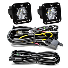 Load image into Gallery viewer, Baja Designs - 387808 - S1 Black Flush Mount LED Light Pod Reverse Kit