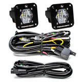 Baja Designs - 387808 - S1 Black Flush Mount LED Light Pod Reverse Kit