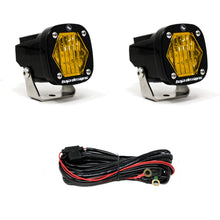 Load image into Gallery viewer, Baja Designs - 387815 - S1 Black LED Auxiliary Light Pod Pair