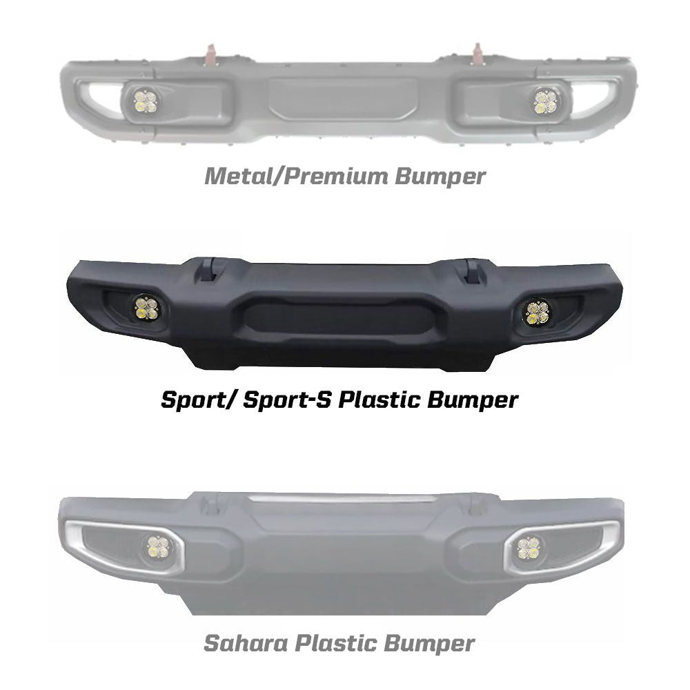 Baja Designs - 447622 - Squadron-R SAE Fog Pocket Light Kit