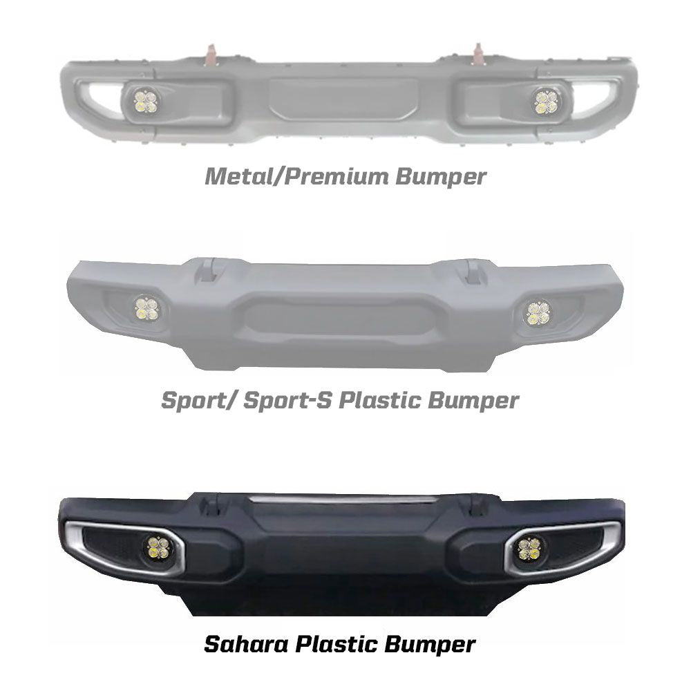 Baja Designs - 447635 - Squadron-R SAE Fog Pocket Light Kit