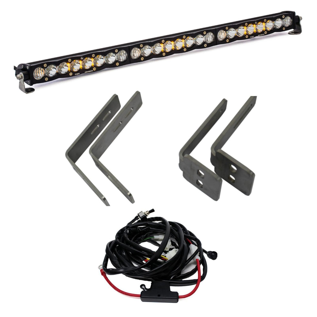 Baja Designs - 447792 - S8 30 Inch Grille Upper Mount Kit