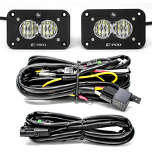 Load image into Gallery viewer, Baja Designs - 487807 - S2 Pro Black Flush Mount LED Light Pod Reverse Kit