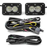 Baja Designs - 487807 - S2 Pro Black Flush Mount LED Light Pod Reverse Kit